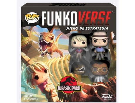 Otros Juego de Mesa FUNKO Jogo de estratégia jurassic park verse
