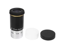 Ocular Para Telescopio Astronómico 1.25in 66 Grados 9mm De Campo Ancho Accesorios De Telescopio