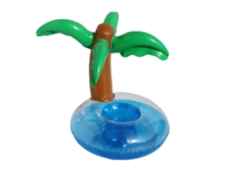 2026rebe-soporte Inflable Para Bebidas En Forma De Palma De Coco Para Piscina Y Playa
