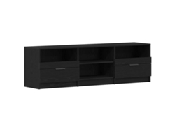 Maison Exclusive - Gabinete De Tv Con Cajón Roble Negro 150 X 33,5 X 45 Cm