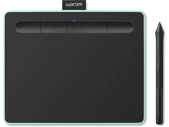 Tableta Gráfica WACOM Intuos S (Bluetooth - 152 x 95 mm - 2540 lpi)
