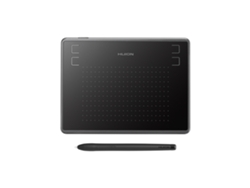 Tableta Gráfica Huion H430p Con Lápiz Sin Batería Y 4096 Niveles De Presión