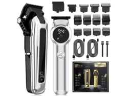 2026-aparatos De Corte De Pelo Eléctricos Para Hombre, Kit Profesional Con Pantalla Lcd, 5 Velocidades, Cuchilla Ajustable, Usb, Para Salón Y Hogar