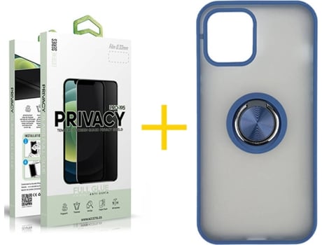 Carcasa + Protector de Pantalla para iPhone 11 SKYHE Azul