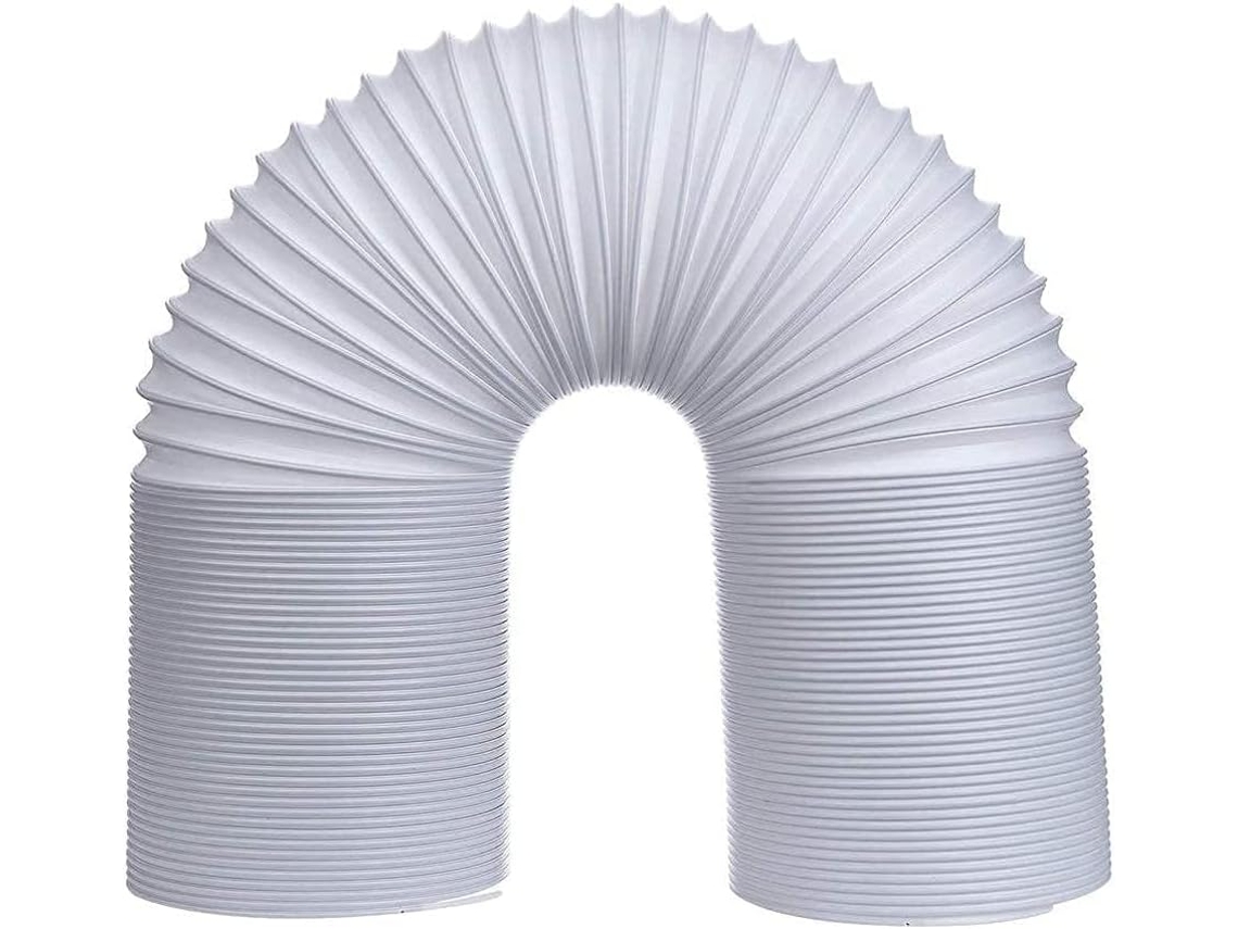 Manguera de aire acondicionado portátil, diseño flexible para una longitud extensible y fácil instalación, manguera de escape de polipropileno duradera.