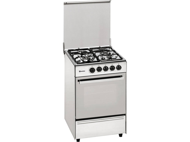 Meireles 2302 Dv cocina independiente acero inoxidable giratorio 57l gas natural