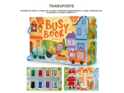 (estilo 4) Libro Para Bebés Ocupados, Adecuado Para Juegos De Educación Temprana, Un Libro Tranquilo Con Pegatinas.