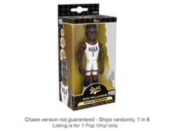 Funko NBA Zion Williamson House 5 Chase Gold Figura de vinilo se envía 1 en 6