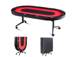 Mesa de póker y cartas profesional para 10 jugadores Tekmaquinas
