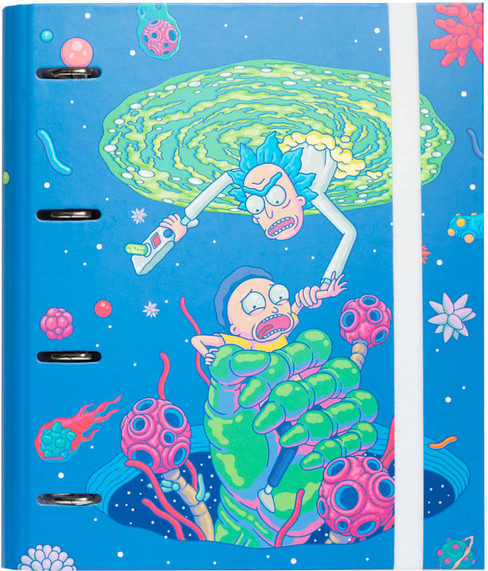 Dossier RICK & MORTY Premium Azul