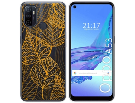 Carcasa Oppo A53 / A53s TUMUNDOSMARTPHONE Dibujos Transparente