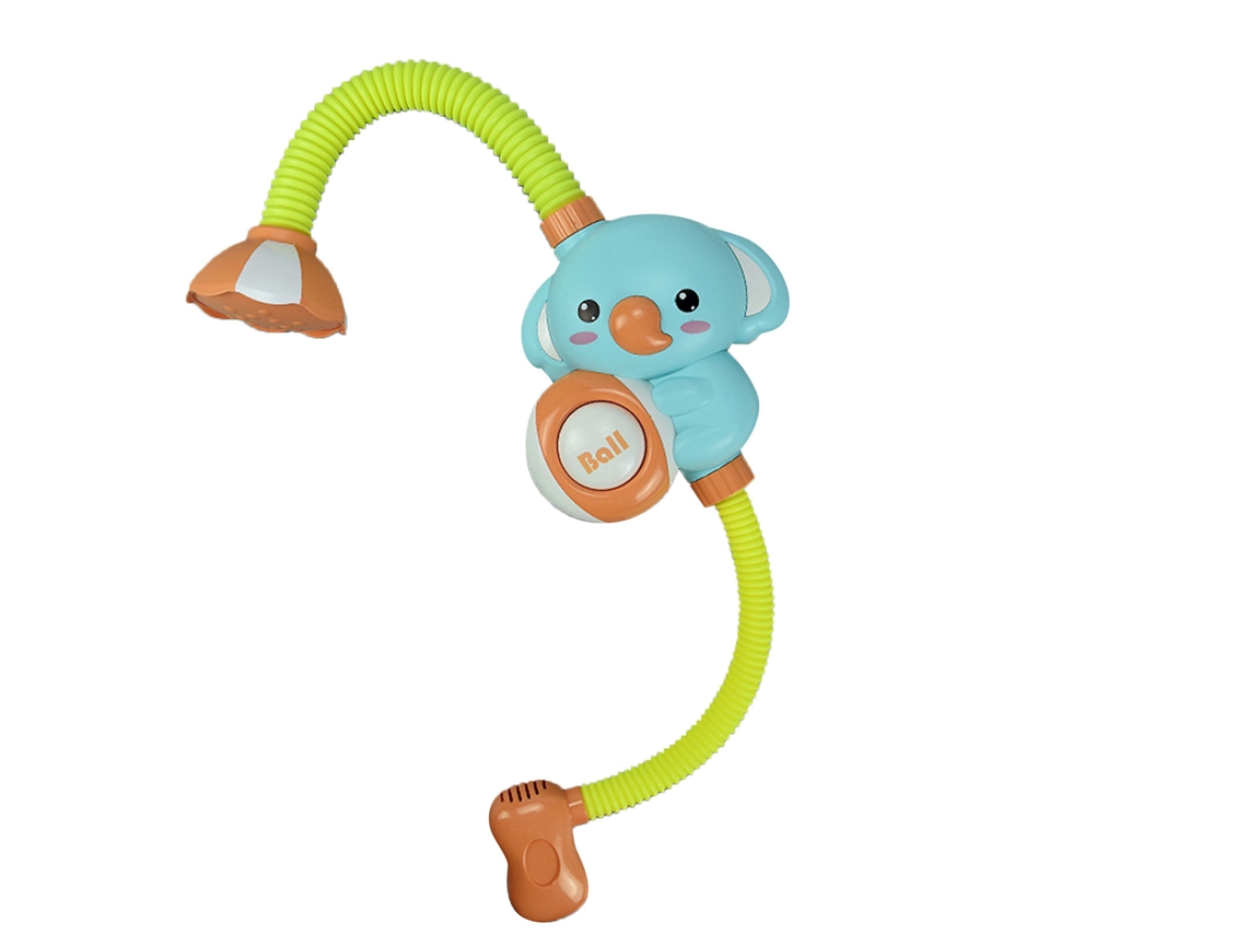 Cabezal De Ducha Eléctrico Para Bebés Con Personaje De Dibujos Animados Para El Baño - Verde Claro