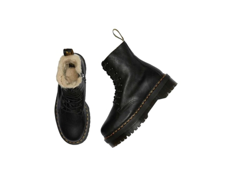Botas Unisex DR MARTENS Jadon Faux Fur Lined Negro (40)