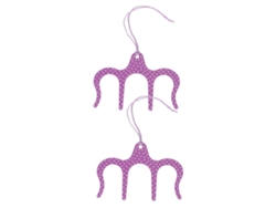 2 Clips Metálicos Para Atril De Música, Para Músicos, Color Morado, Regalo De Cumpleaños.