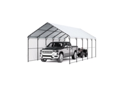 Estructura Metálica Multifuncional 4x8m con Cubierta Impermeable Tekmaquinas