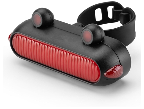 Luz trasera para bicicleta: IPX6 resistente al agua, luz trasera para bicicleta recargable por USB, 6 modos de iluminación, luz trasera de freno pa...