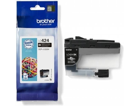 TINTEIRO BROTHER LC424BK PRETO