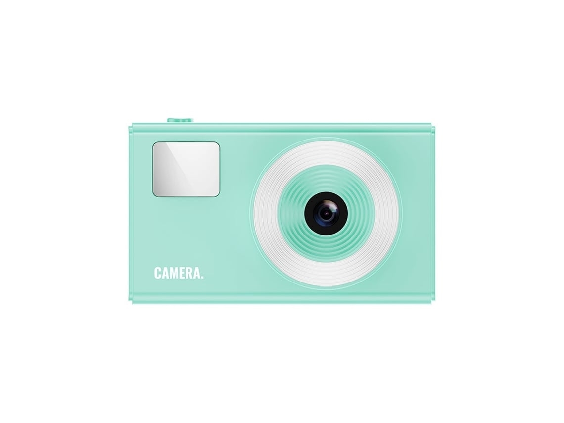 Cámara Digital Zruxe Cámara Digital Hd 1080p, Tarjeta De 32 Gb, Exposición Manual Verde