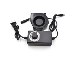Ventilador De Refrigeración De Aspirador Sin Escobillas Con Controlador De Velocidad Variable Para Acampadas Y Barbacoas Al Aire Libre