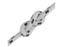 Cuerda Trenzada Poliéster 12 Mm 250 Mm Blanco