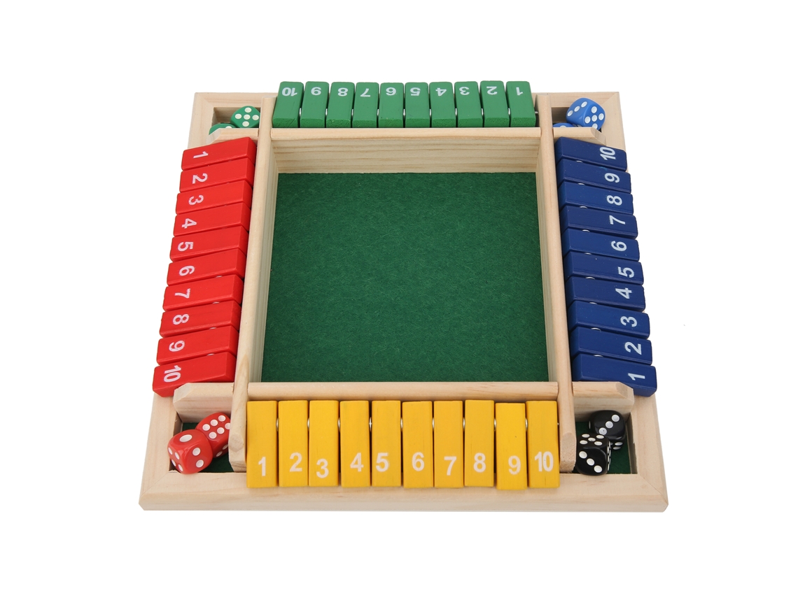 Ats-juego De Mesa De Dados Y Matsemáticas De Madera Para Pub, Bar, Fiesta, Familia Y Interacción Padre-hijo