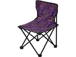Silla Plegable Ligera Para Camping Hierro Duradera Estable Barbacoa
