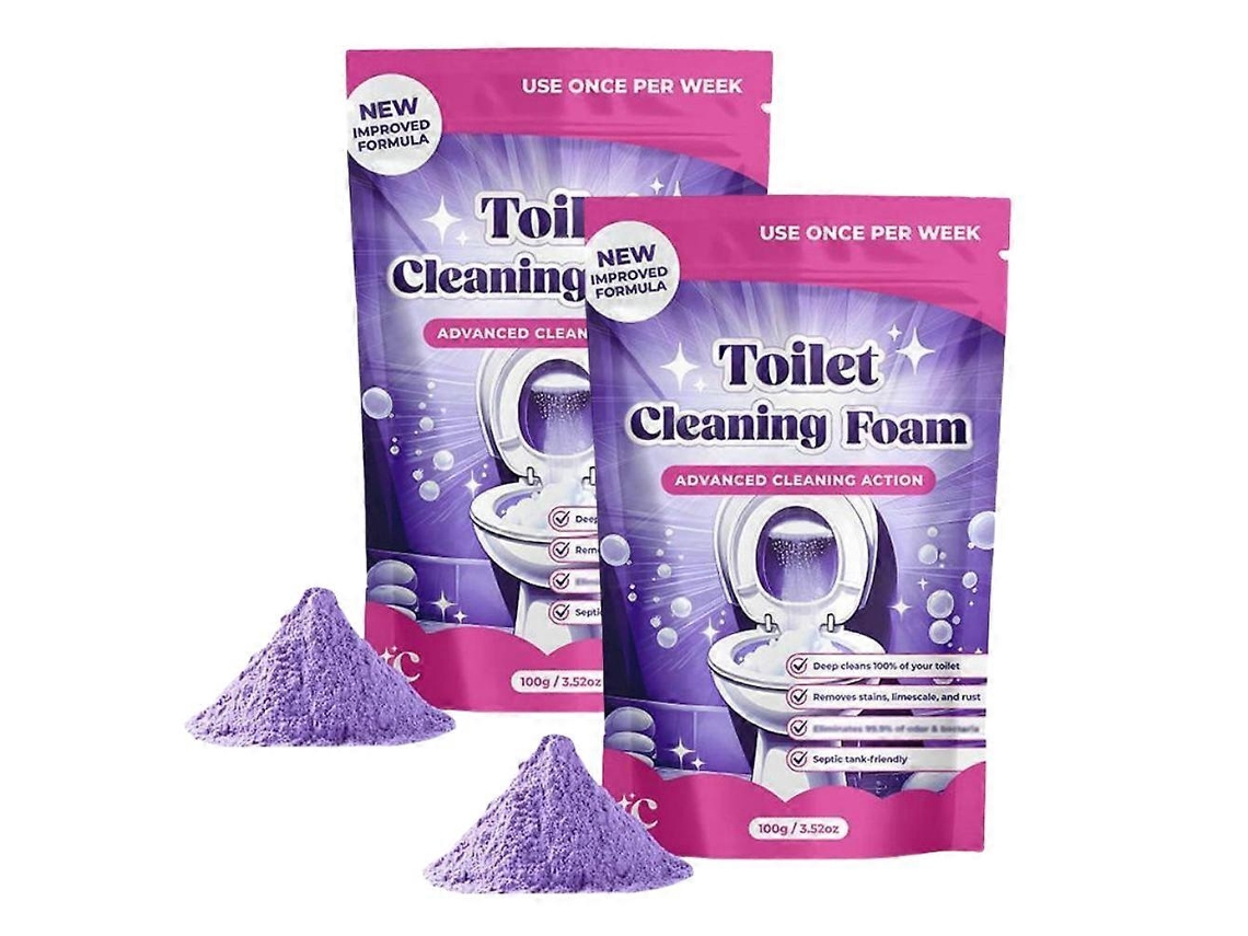 Limpador De Espuma Para Sanitário Fizzclean - Limpeza Brilhante E Eficaz