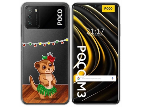 Carcasa Xiaomi Redmi 9T TUMUNDOSMARTPHONE Dibujos Transparente Multicolor