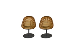 Juego de 2 lámparas de mesa H16CM TWINS LUMISKY