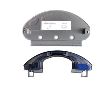 Reemplazo de tanque de agua de 2 piezas para Ecovacs Deebot Ozmo 950 piezas accesorios para aspiradoras-gris y transparente
