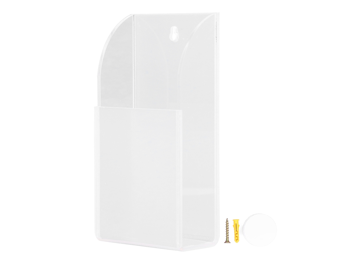 Soporte De Acrílico Transparente Para Mando A Distancia, Montaje En Pared, Organizador Multifuncional.