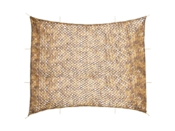 Red de camuflaje Vidaxl beige poliéster (729 x 602 cm)