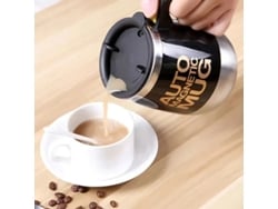 Ipree Caneca Magnética Automática Misturador Automático 400ml Aço Inox 304 Café Leite Misturador Criativo Inteligente Função Térmica
