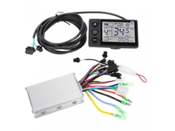 Controlador de bicicleta eléctrica sin escobillas (24 V, 48 V, 250 W, 350 W) con pantalla LCD