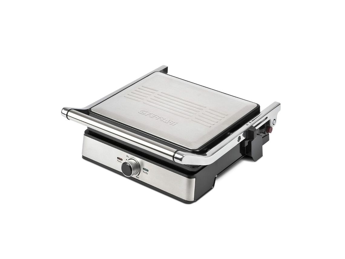 Parrilla Eléctrica G3FERRARI G10161 (Negro - Aluminio - 2000 W)