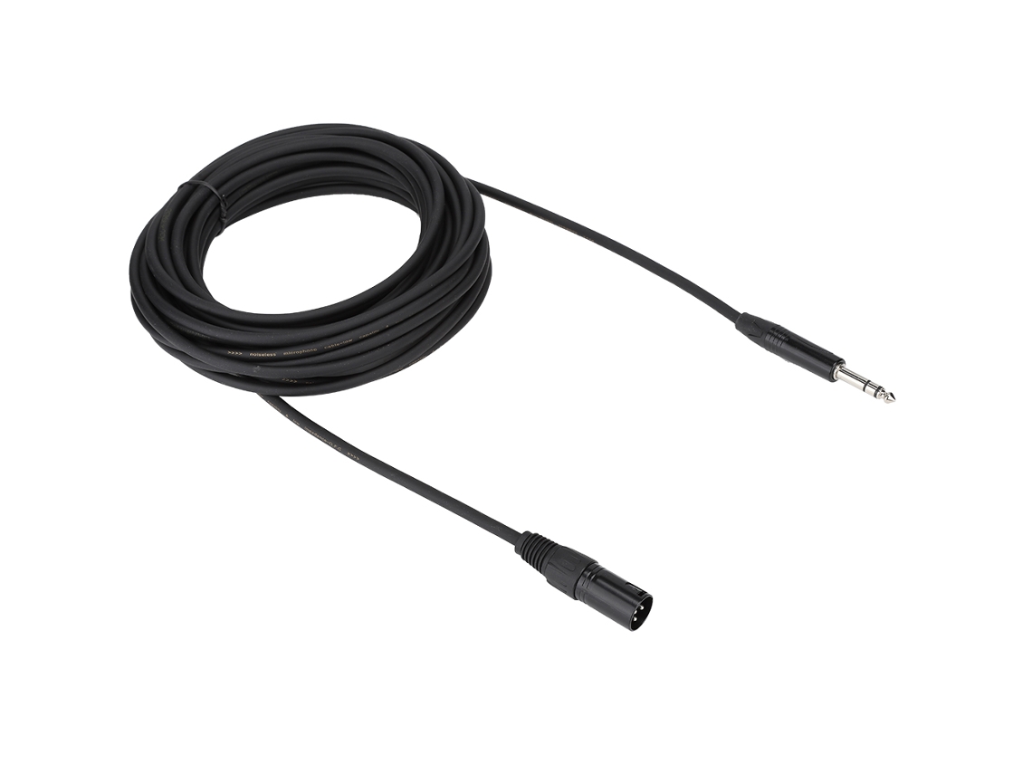 Cable adaptador estéreo (convertidor de audio, extensión de 10 m)