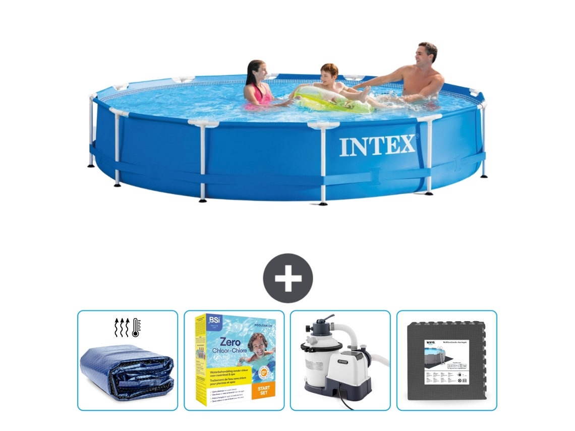 Piscina Tubular INTEX 28210NP-CB68 (6503 L - 366x76cm)
