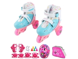 Yncm-zapatos Patinaje Niños Principiantes Con Kit Protector