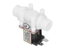 Válvula solenoide elétrica G1/2 para encanamento de água, controlador de entrada, normalmente fechada, 12 V CC