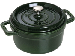 Cacerola STAUB (Verde - Hierro Fundido - 22 cm)