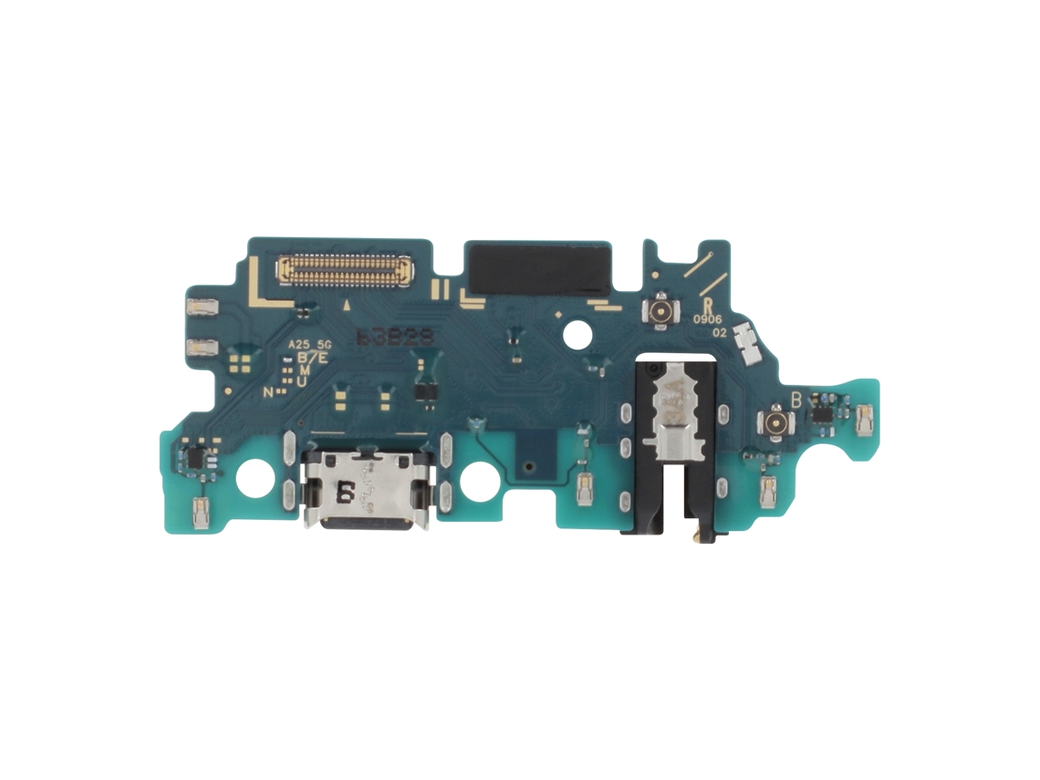 Conector de carga para Samsung Galaxy A25 5G Entrada USB Micrófono CE, Negro oficial Samsung
