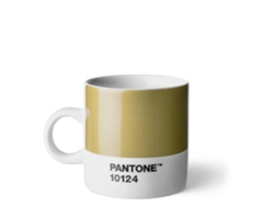 Taza de Expreso BEBLAU Pantone Copenhagen Design 10124 (120 ml - Gold)