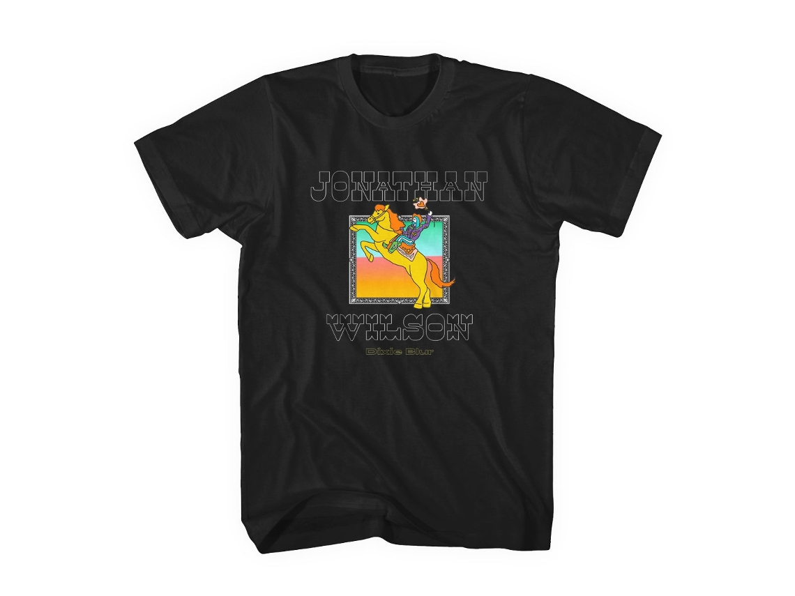Jonathan Wilson Dixie Blur T-shirt Rockinstone Unisex Adults Best Sellers Size:l