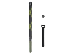 Antena corta plegable para radio walkie-talkie táctica de camuflaje VHF 136-174 MHz, conector para motocicleta