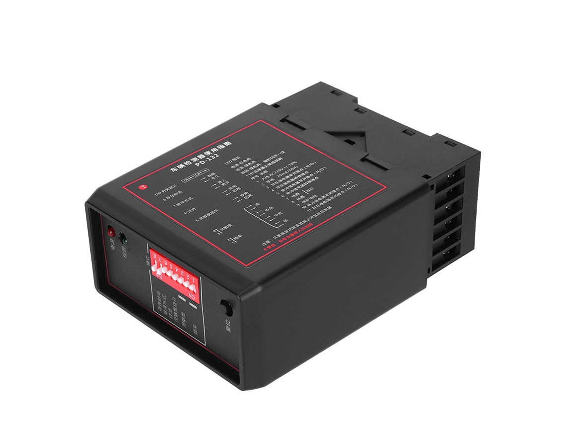 Detector De Bucle Inductivo Monocanal Pd132 Para Estacionamiento De Vehículos