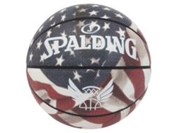 SPALDING Balón de Baloncesto tendencia estrellas rayas (De color)