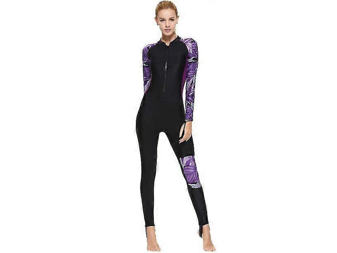 Traje de neopreno de una pieza para mujer Rosewell con protección solar y traje antimedusas