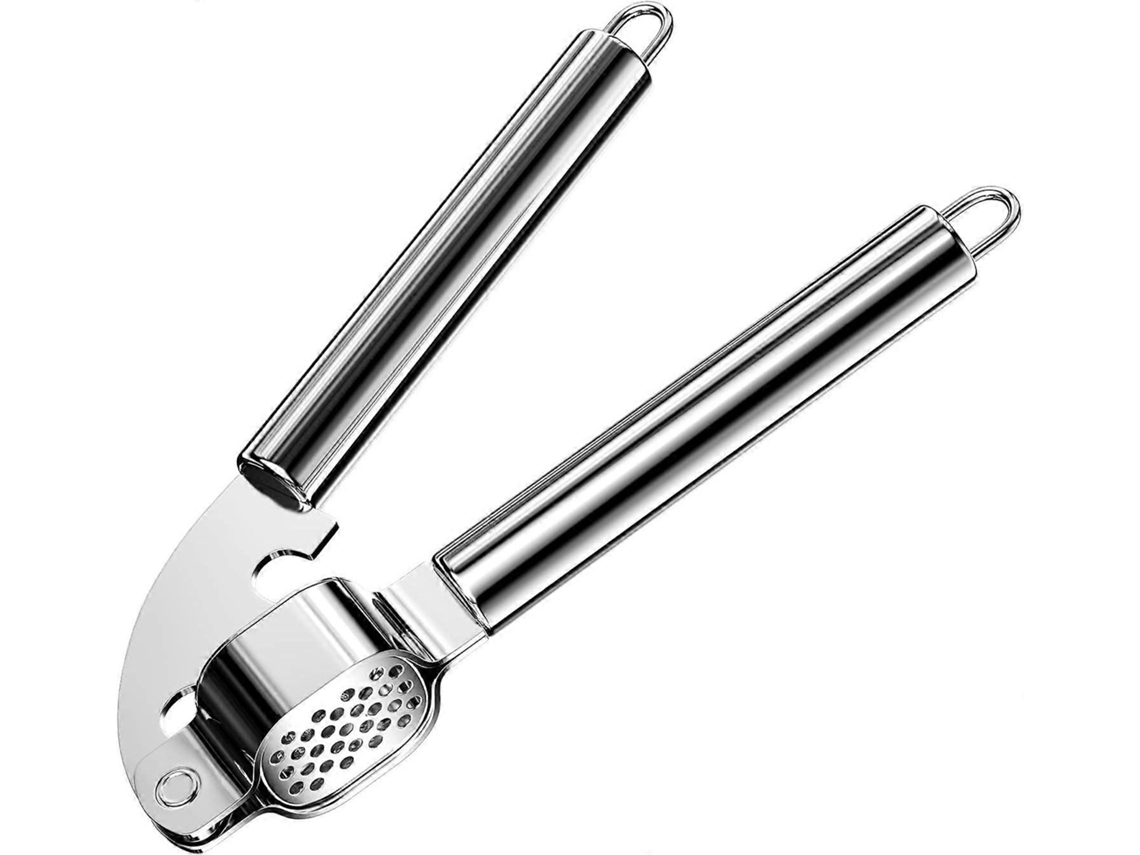 Prensa de ajos, prensa de ajos de acero inoxidable, utensilios de cocina prácticos Rosewell