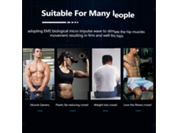 Kit Para Desarrollar Músculo Con Estimulador Definitivo De Cadera Y Cuerpo Completo, 15 Piezas.