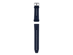 Correa Nailon Y Cuero Sintético Azul 22 Mm Para Huawei Watch Gt4